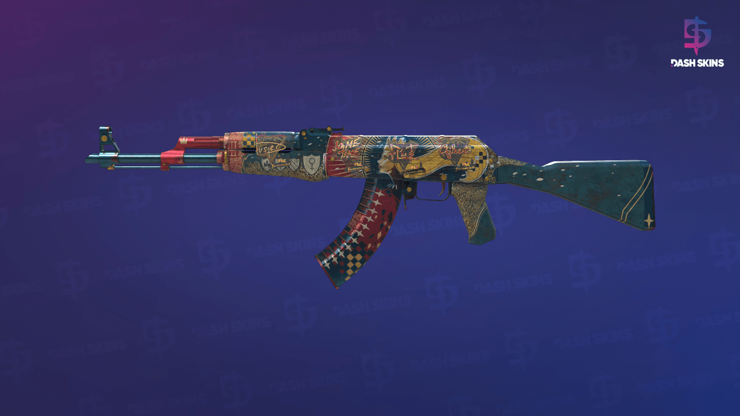 AK-47 | The Empress (Battle-Scarred) Screenshot Playside