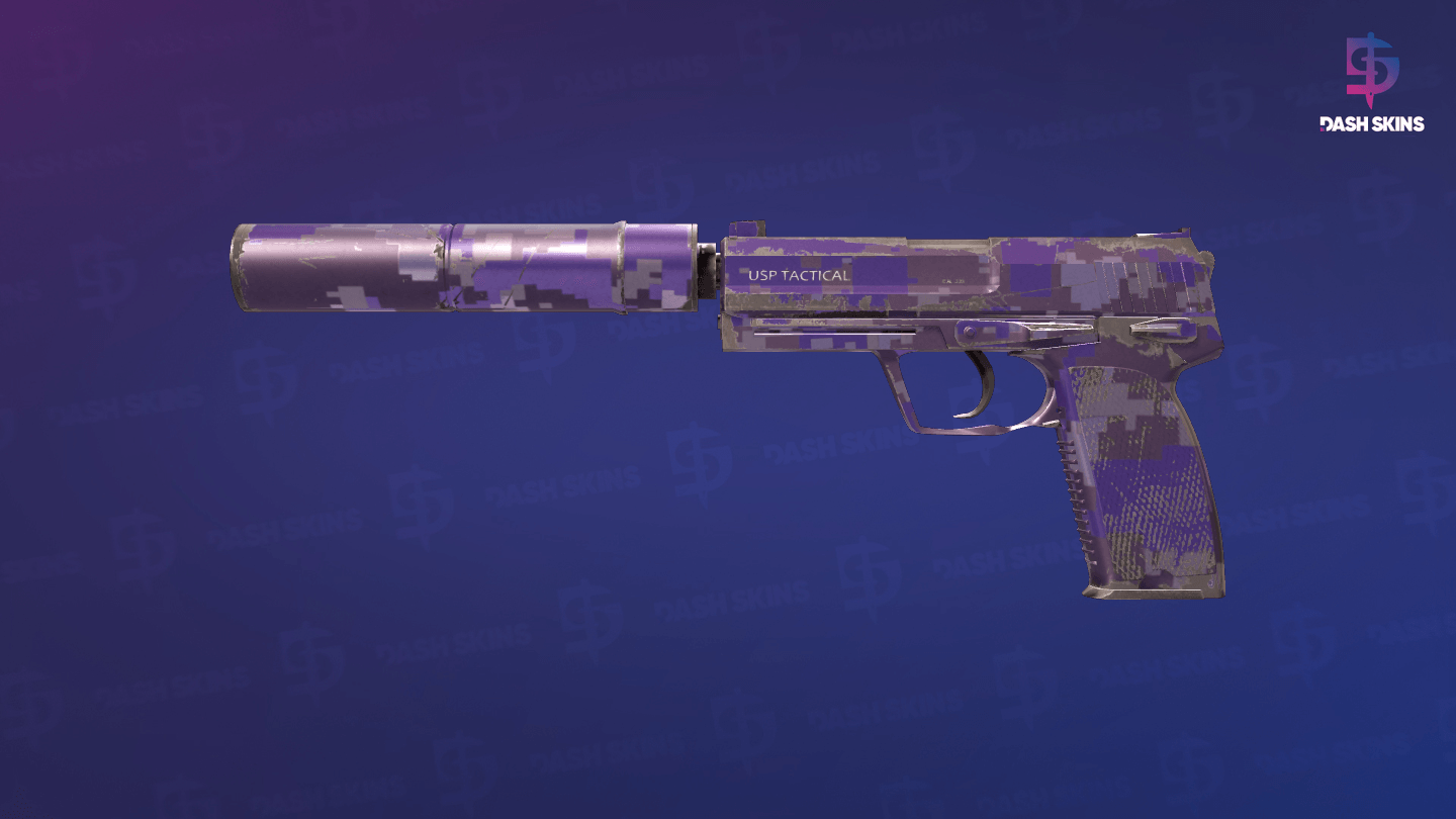 USP-S | Purple DDPAT (Field-Tested) Screenshot Playside
