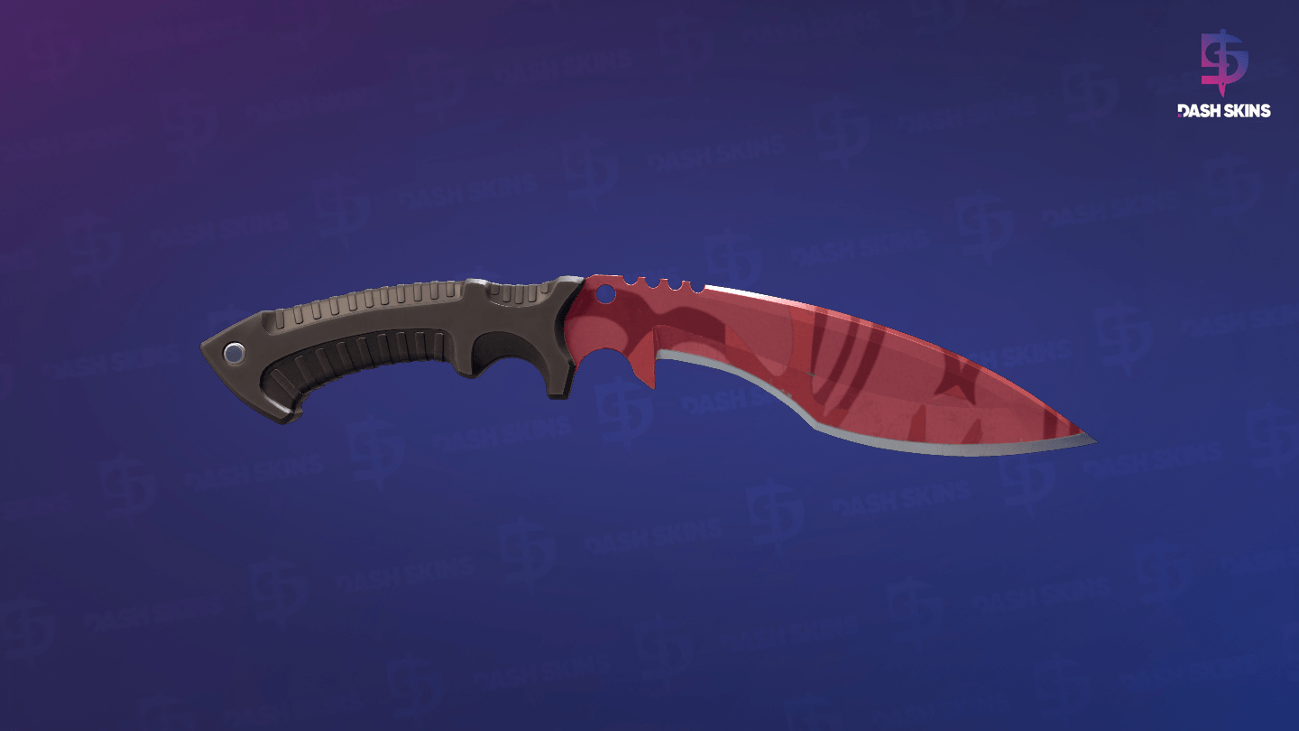★ Kukri Knife | Slaughter (Field-Tested) Screenshot Playside