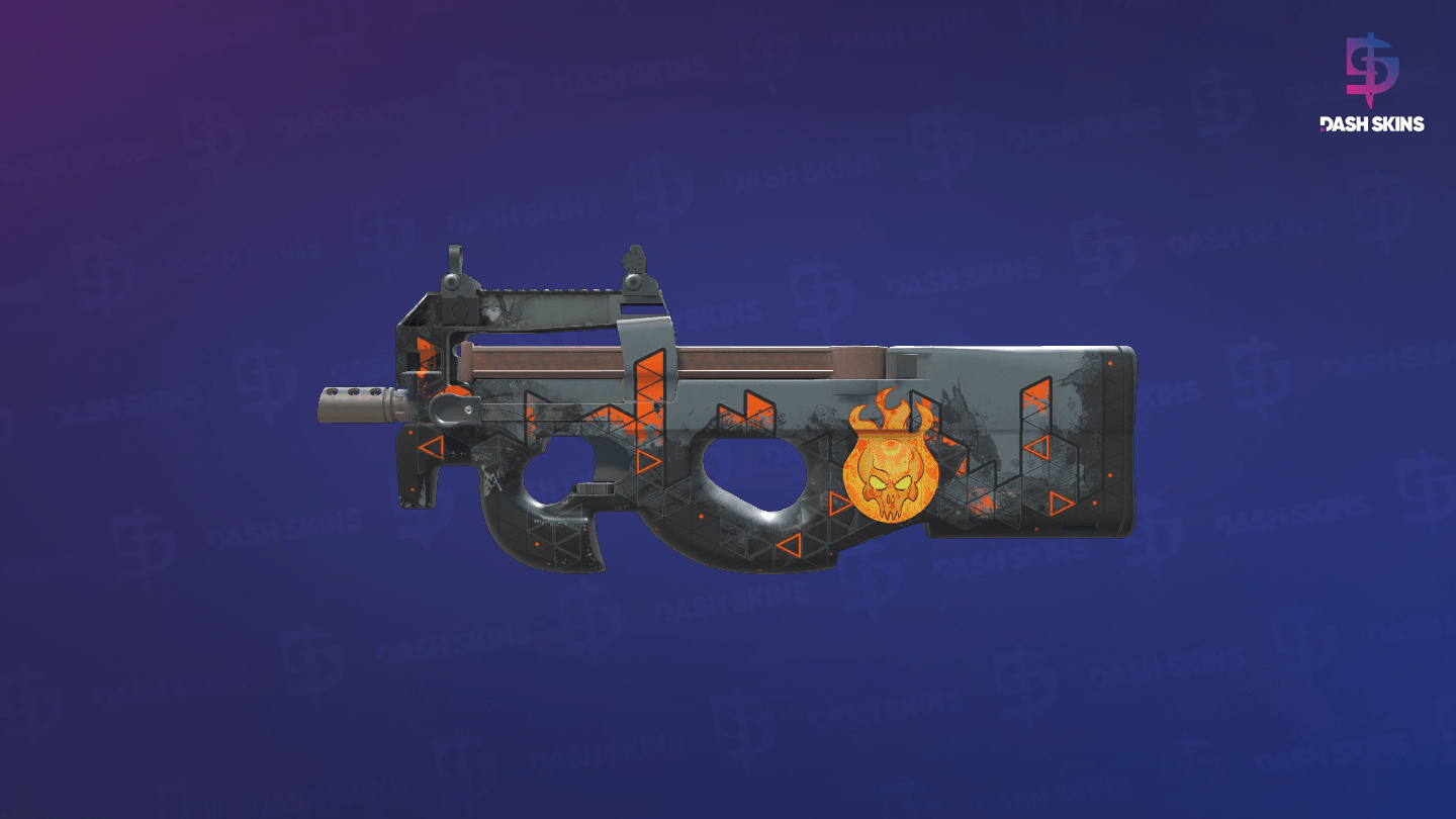 P90 | Trigon (Minimal Wear) Screenshot Playside