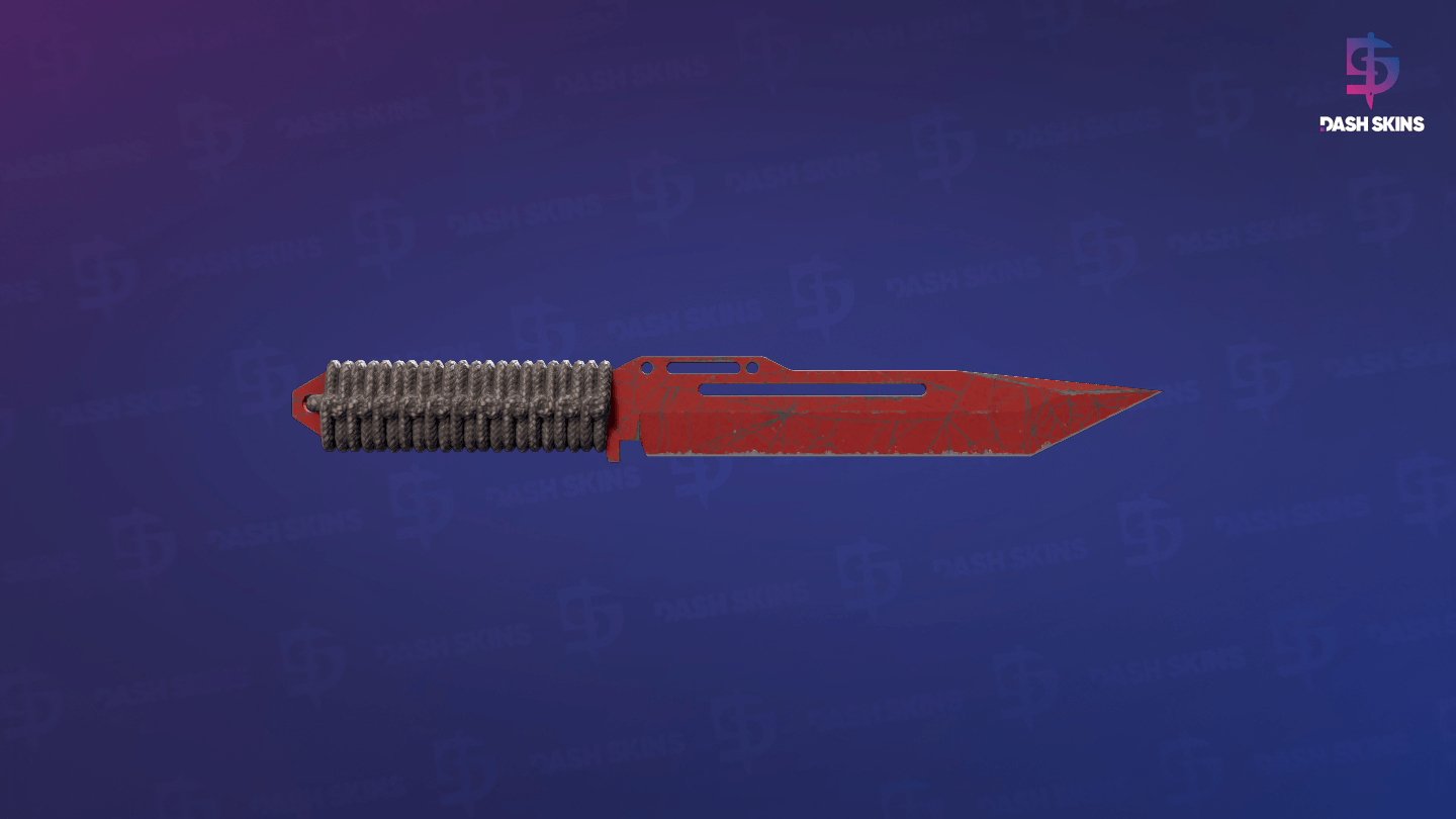 ★ Paracord Knife | Crimson Web (Well-Worn) Screenshot Playside