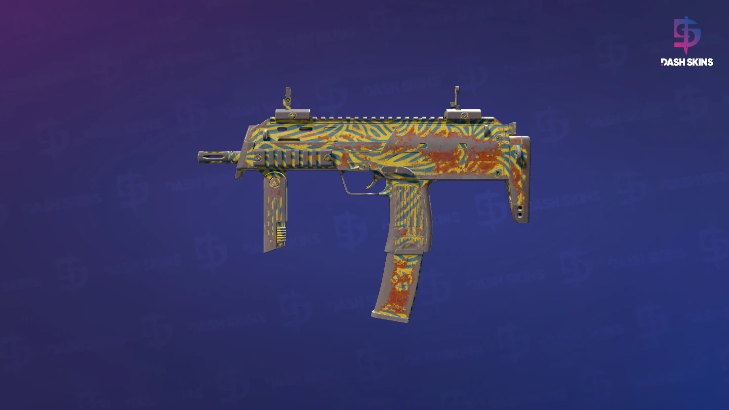 MP7 | Akoben (Battle-Scarred) Screenshot Playside