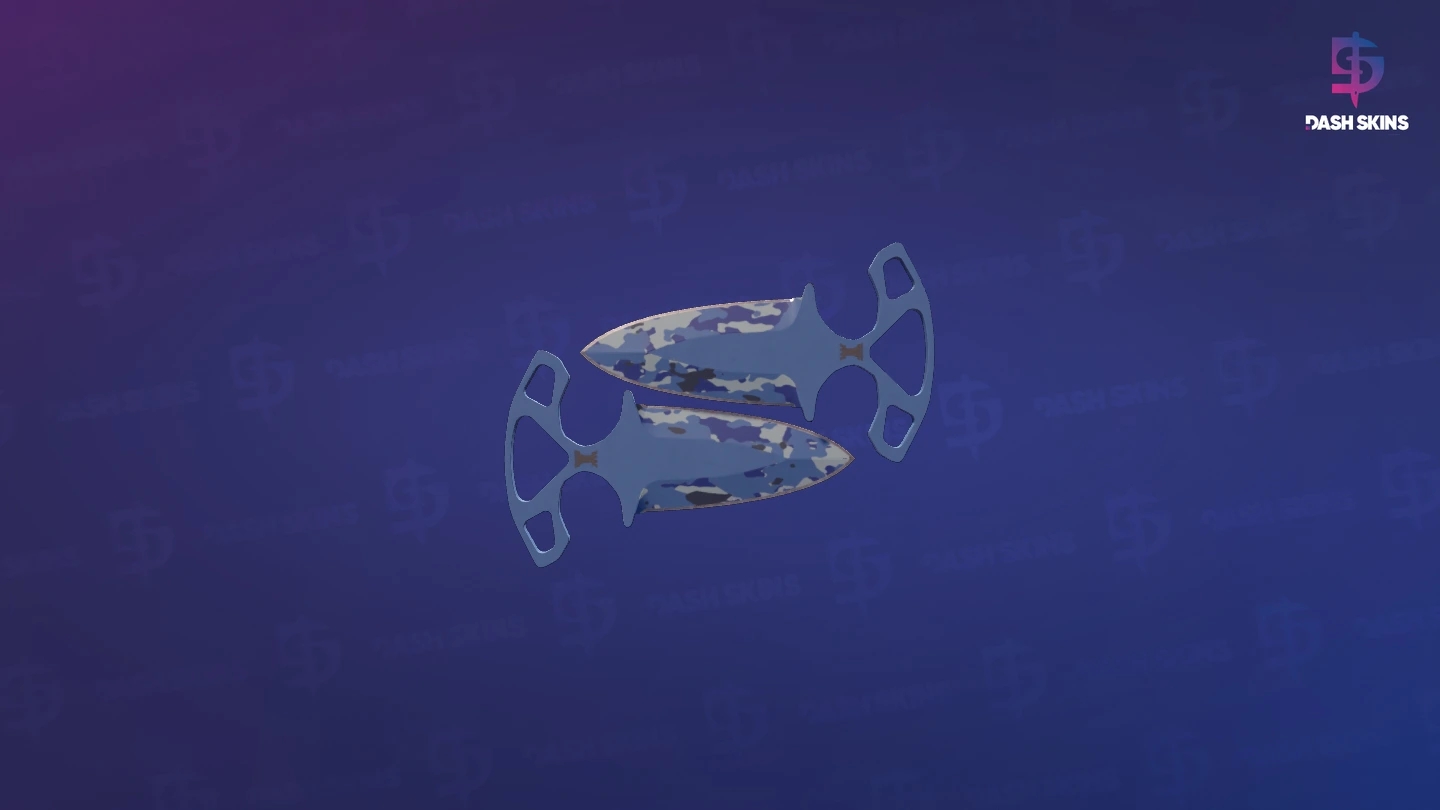 ★ Shadow Daggers | Bright Water (Minimal Wear) Screenshot Playside
