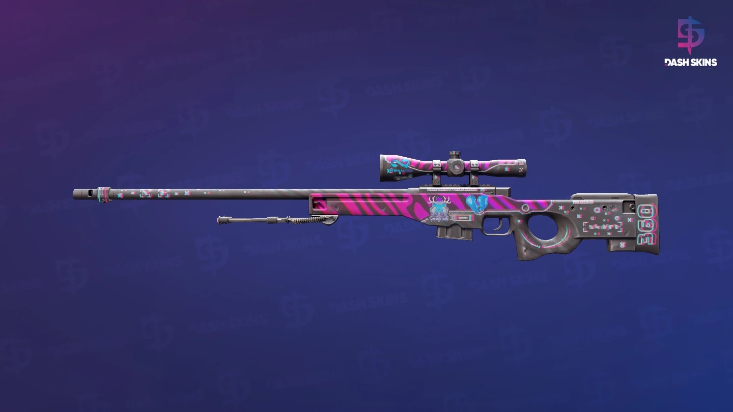 AWP | Chromatic Aberration (Field-Tested) Screenshot Playside