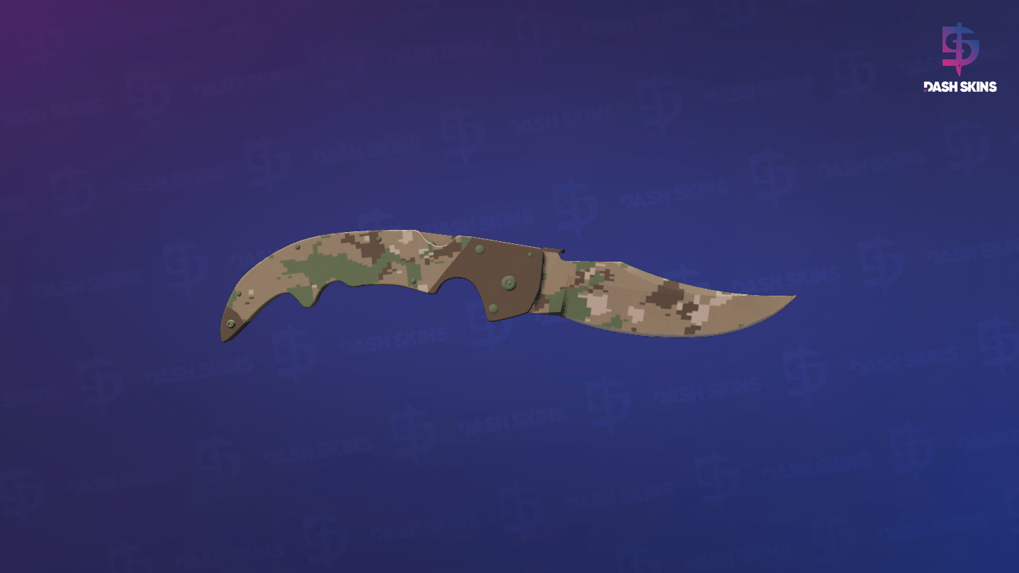 ★ Falchion Knife | Forest DDPAT (Minimal Wear) Screenshot Playside