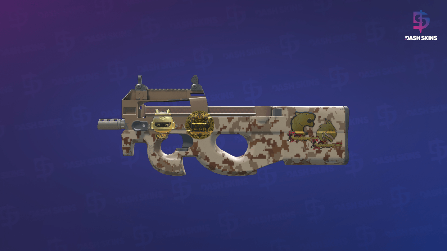 Souvenir P90 | Desert DDPAT (Factory New) Screenshot Playside