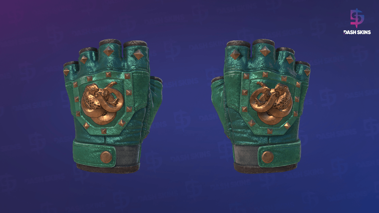 ★ Broken Fang Gloves | Jade (Field-Tested) Screenshot Playside