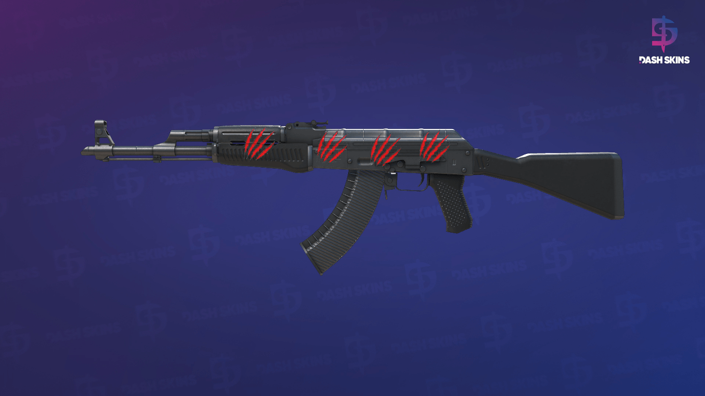 AK-47 | Slate (Minimal Wear) Screenshot Playside