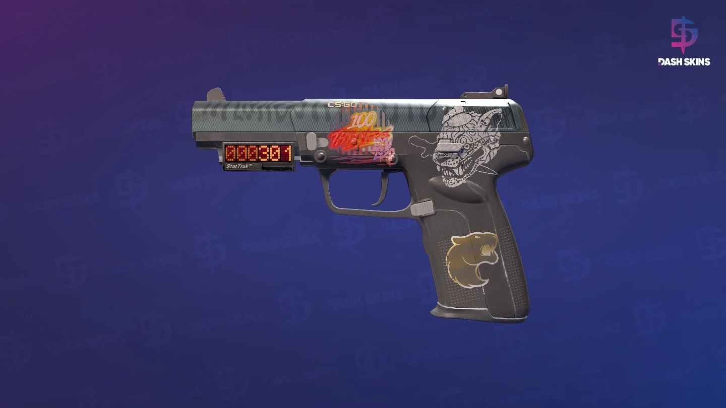 StatTrak™ Five-SeveN | Scumbria (Well-Worn) Screenshot Playside