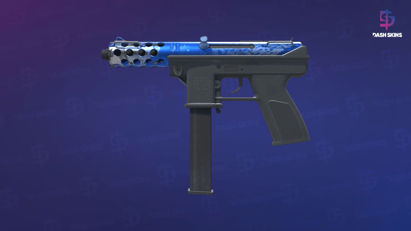 Tec-9 | Ice Cap (Minimal Wear) Screenshot Playside