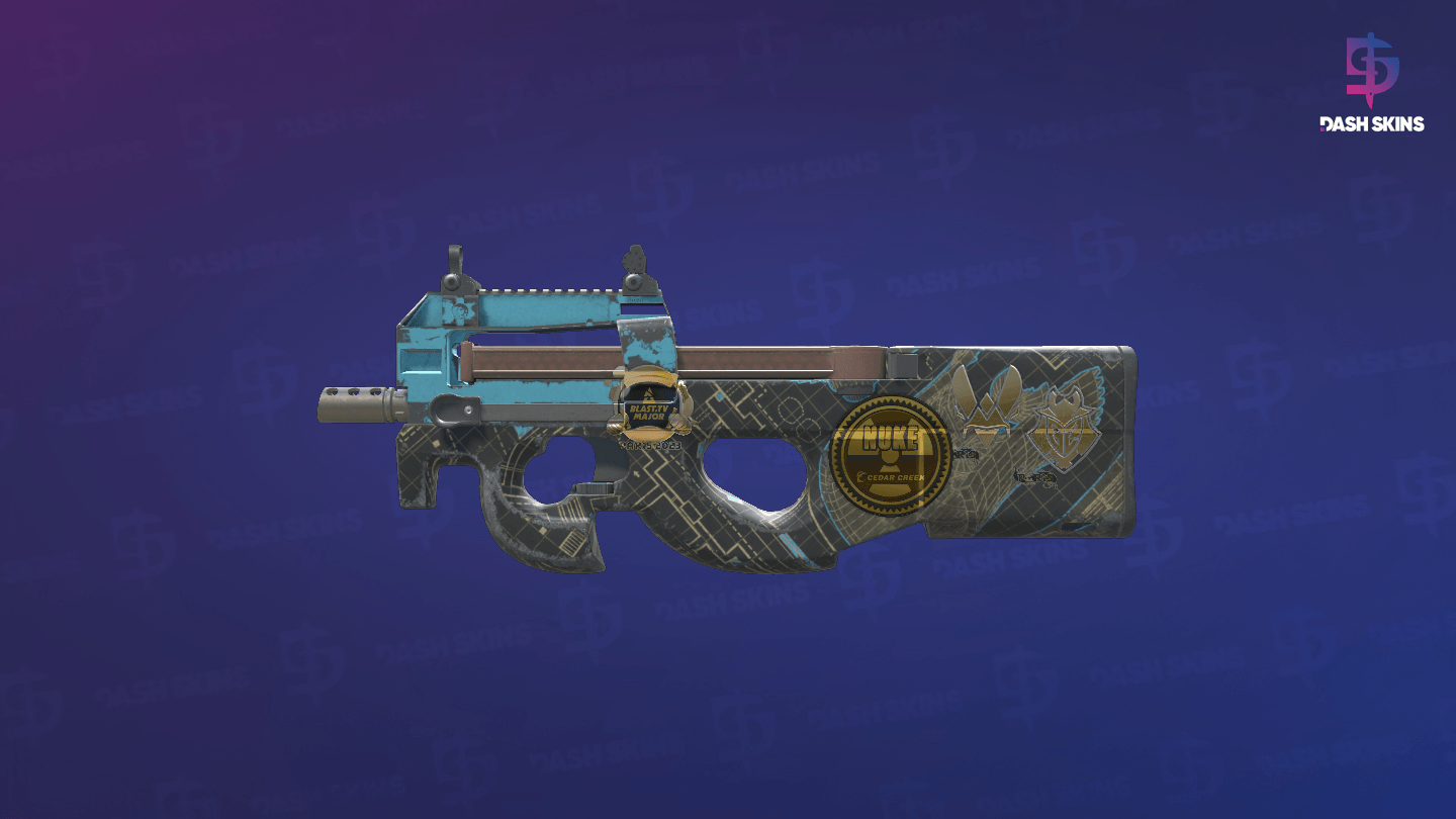 Souvenir P90 | Facility Negative (Field-Tested) Screenshot Playside