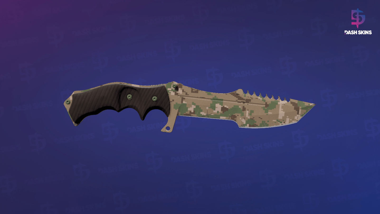 ★ Huntsman Knife | Forest DDPAT (Minimal Wear) Screenshot Playside