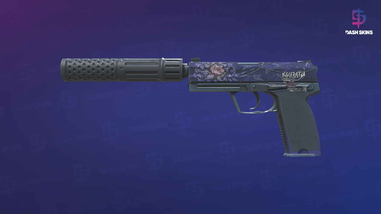 USP-S | Black Lotus (Field-Tested) Screenshot Playside
