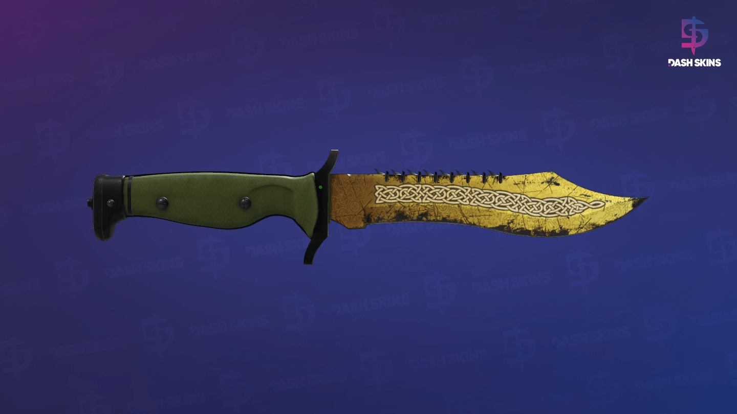 ★ Bowie Knife | Lore (Battle-Scarred) Screenshot Playside