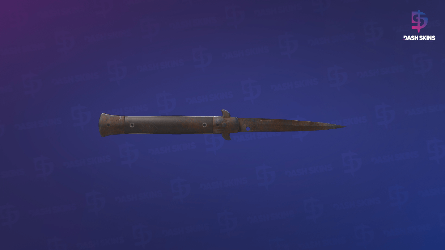 ★ Stiletto Knife | Rust Coat (Battle-Scarred) Screenshot Playside