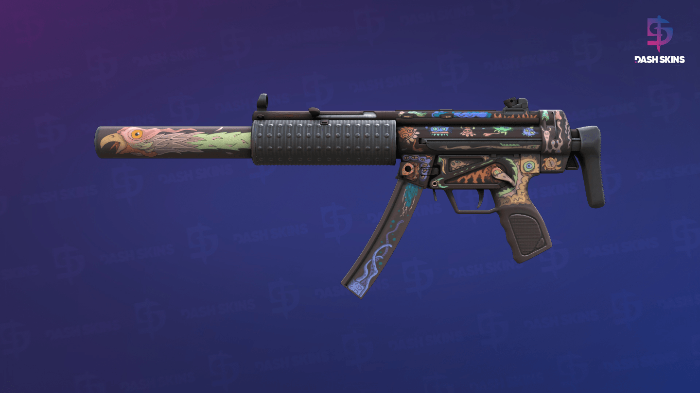 MP5-SD | Necro Jr. (Minimal Wear) Screenshot Playside