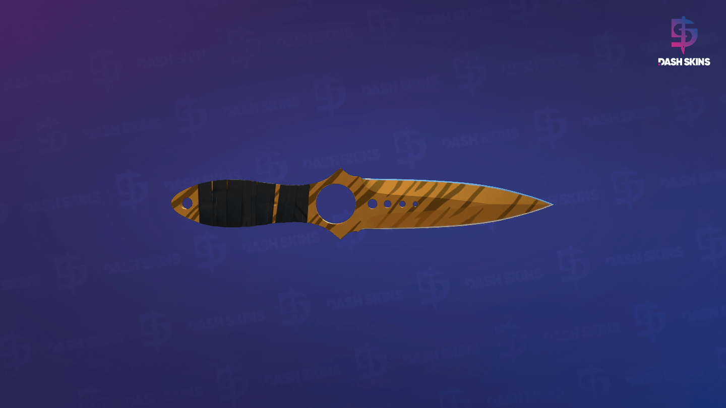 ★ Skeleton Knife | Tiger Tooth (Factory New) Screenshot Playside