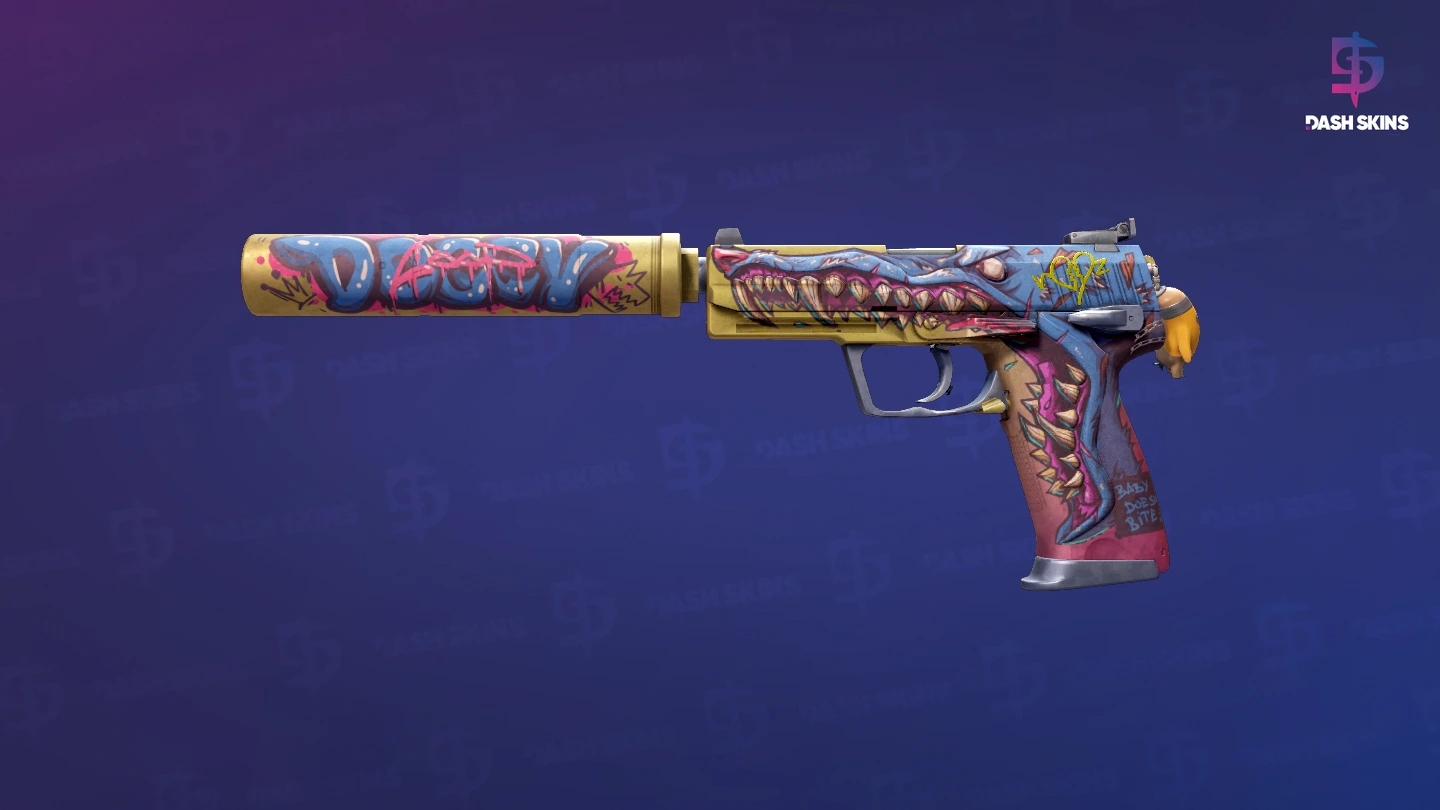 USP-S | Jawbreaker (Well-Worn) Screenshot Playside