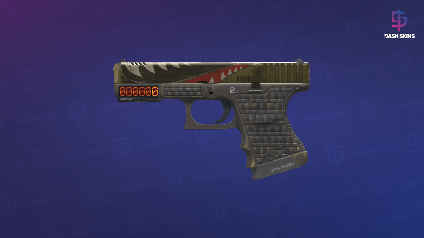 StatTrak™ Glock-18 | Warhawk (Field-Tested) Screenshot Playside