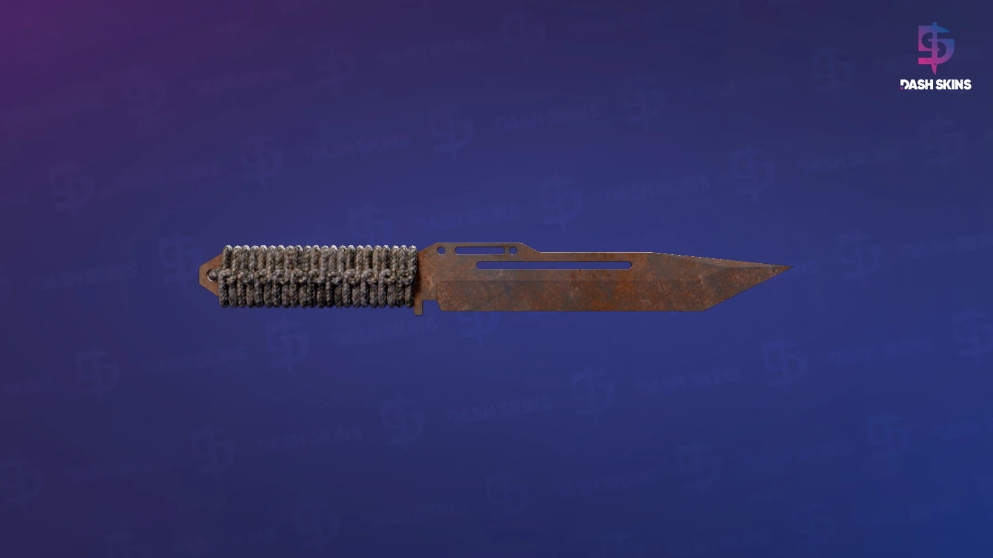 ★ Paracord Knife | Rust Coat (Battle-Scarred) Screenshot Playside
