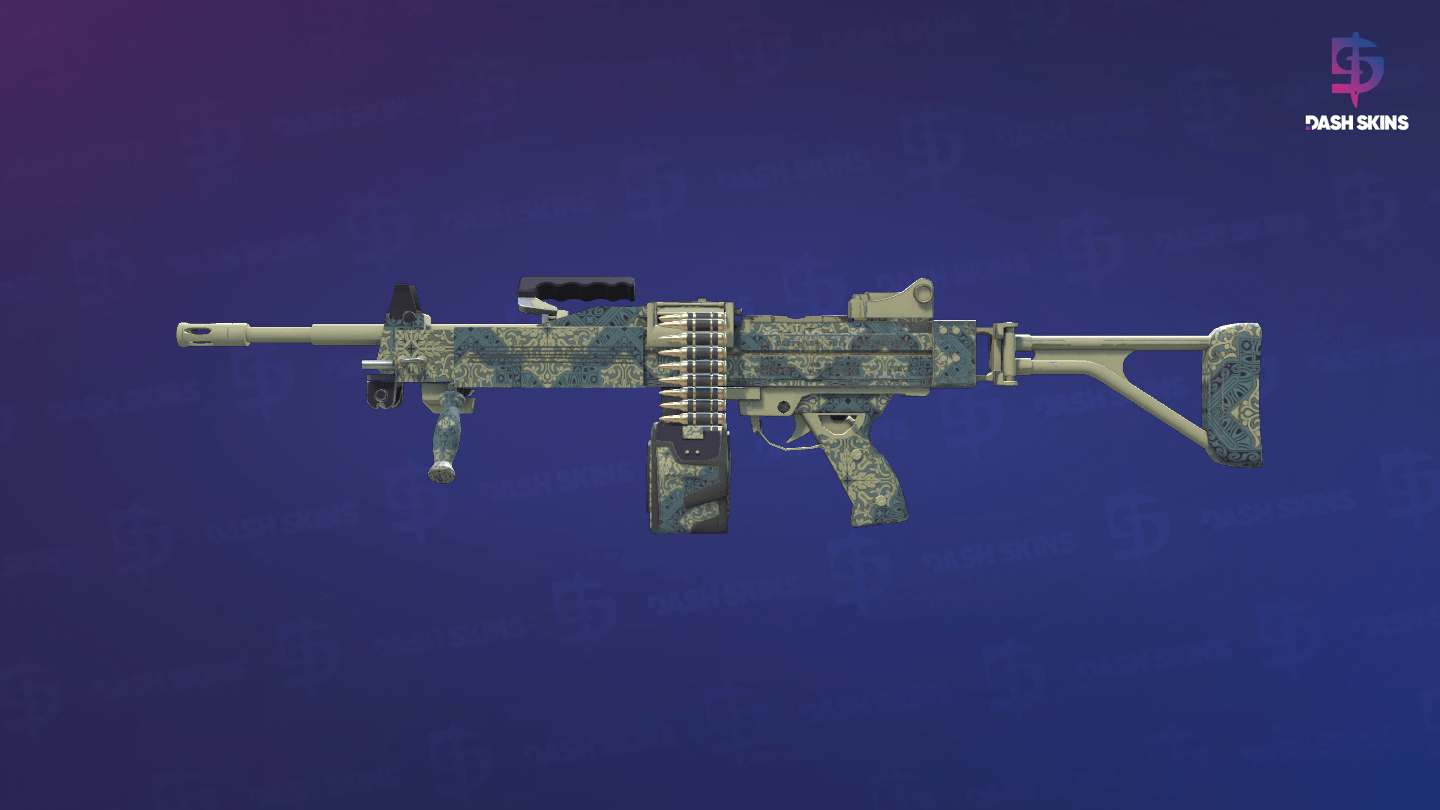 Negev | Boroque Sand (Factory New) Screenshot Playside