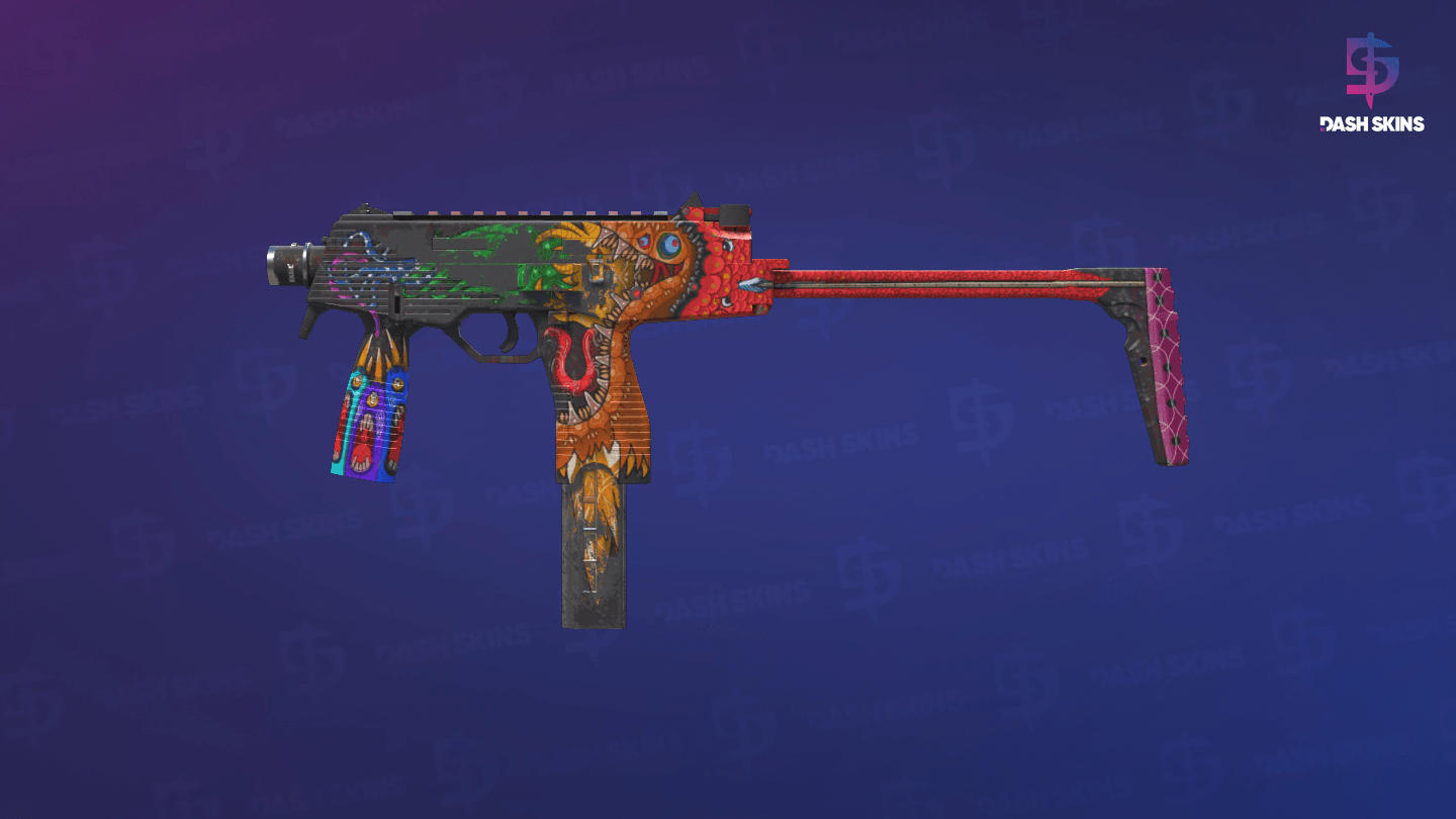 MP9 | Food Chain (Battle-Scarred) Screenshot Playside