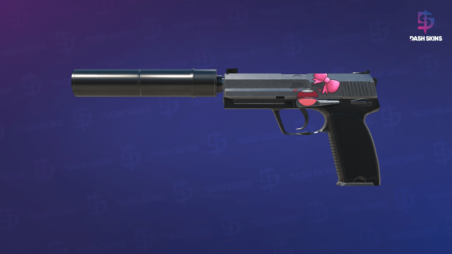 USP-S | Stainless (Minimal Wear) Screenshot Playside