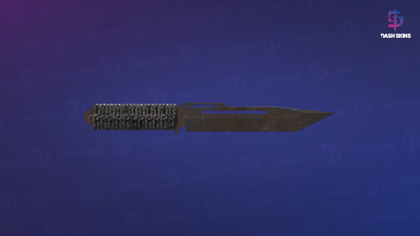 ★ Paracord Knife | Rust Coat (Battle-Scarred) Screenshot Playside