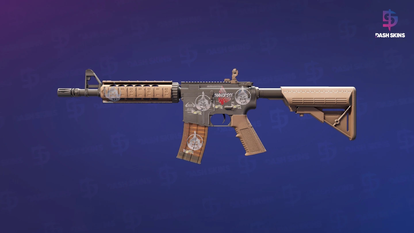 M4A4 | Poly Mag (Minimal Wear) Screenshot Playside
