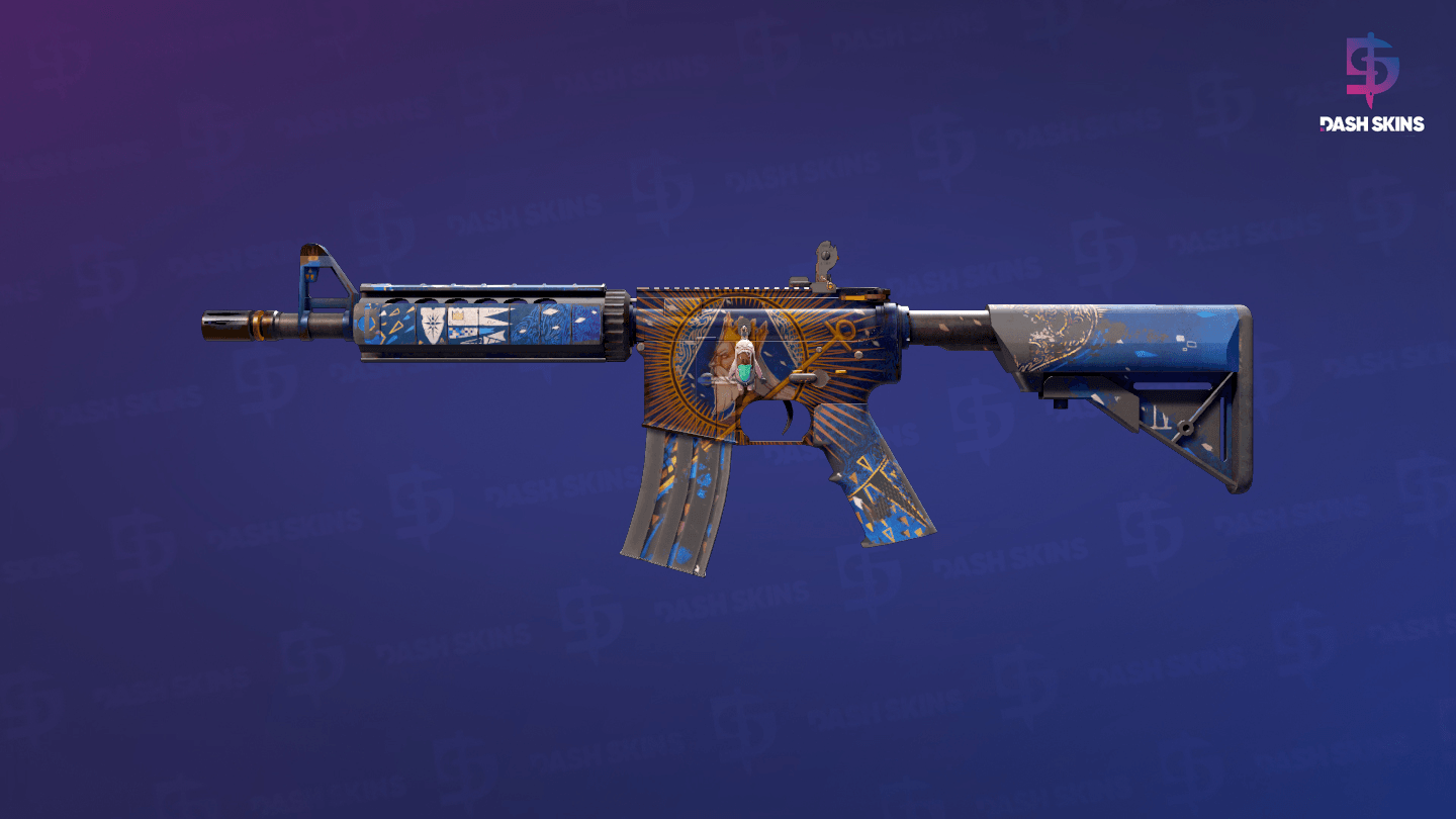 M4A4 | The Emperor (Battle-Scarred) Screenshot Playside