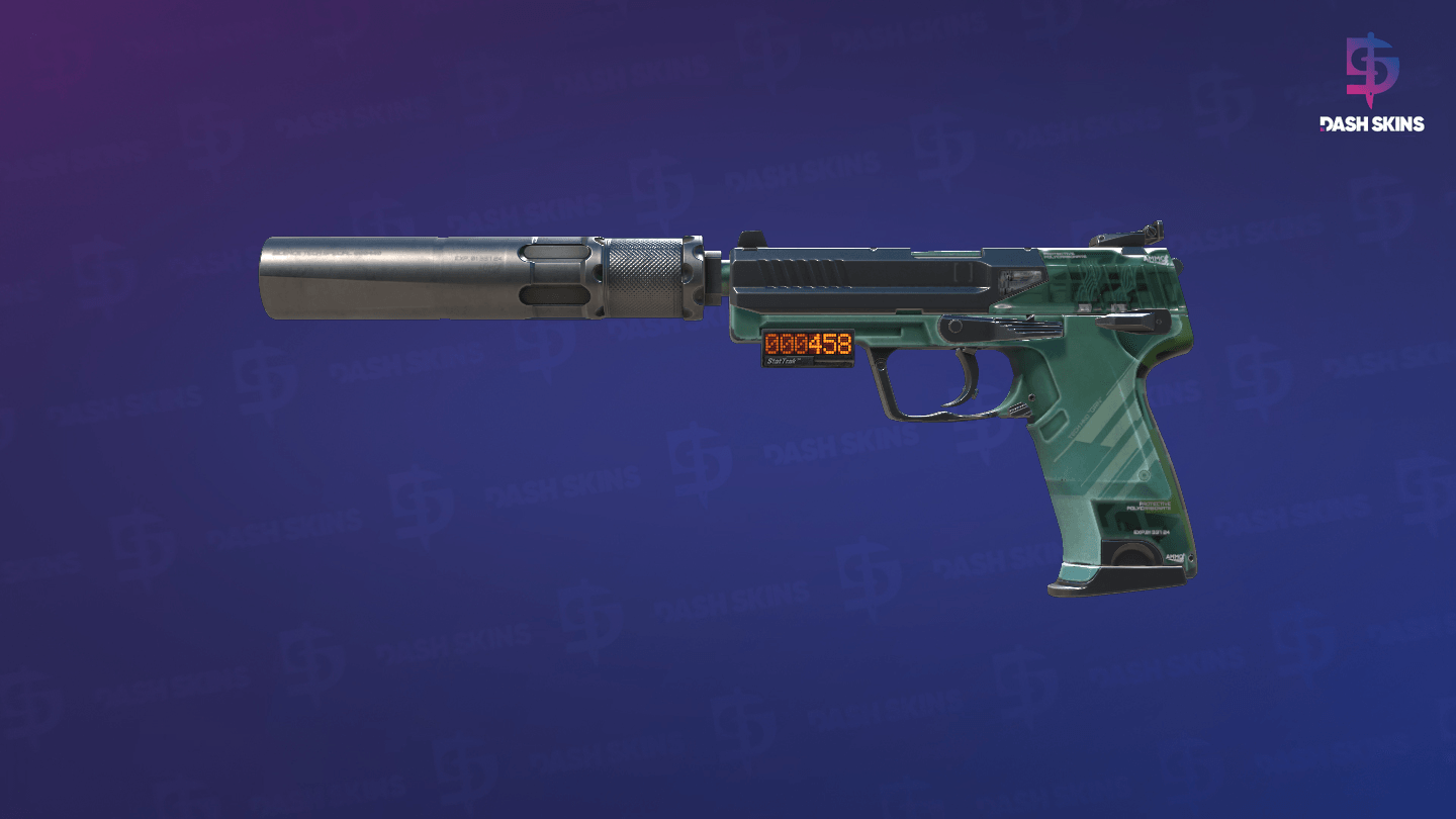 StatTrak™ USP-S | PC-GRN (Minimal Wear) Screenshot Playside