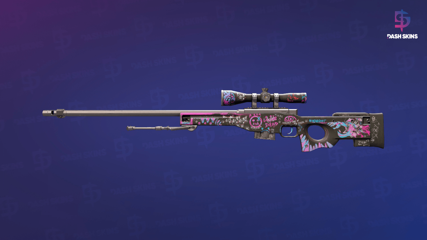 AWP | Fever Dream (Minimal Wear) Screenshot Playside