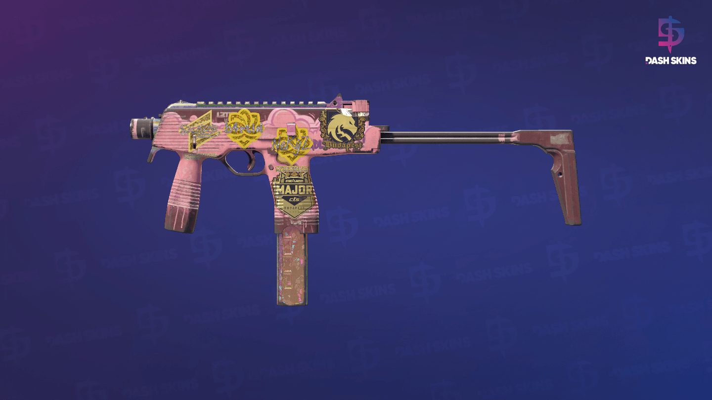 Souvenir MP9 | Latte Rush (Well-Worn) Screenshot Playside