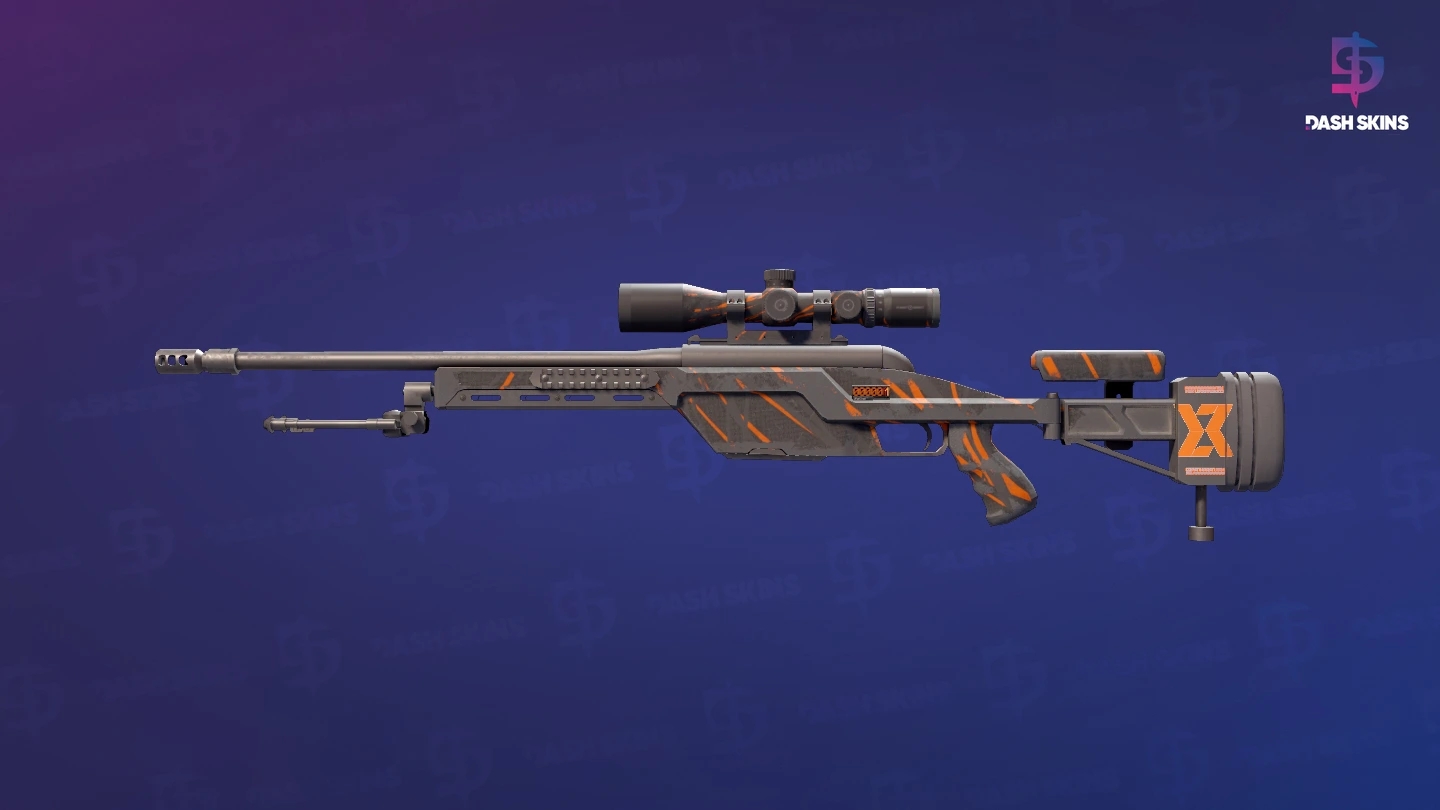 StatTrak™ SSG 08 | Slashed (Battle-Scarred) Screenshot Playside