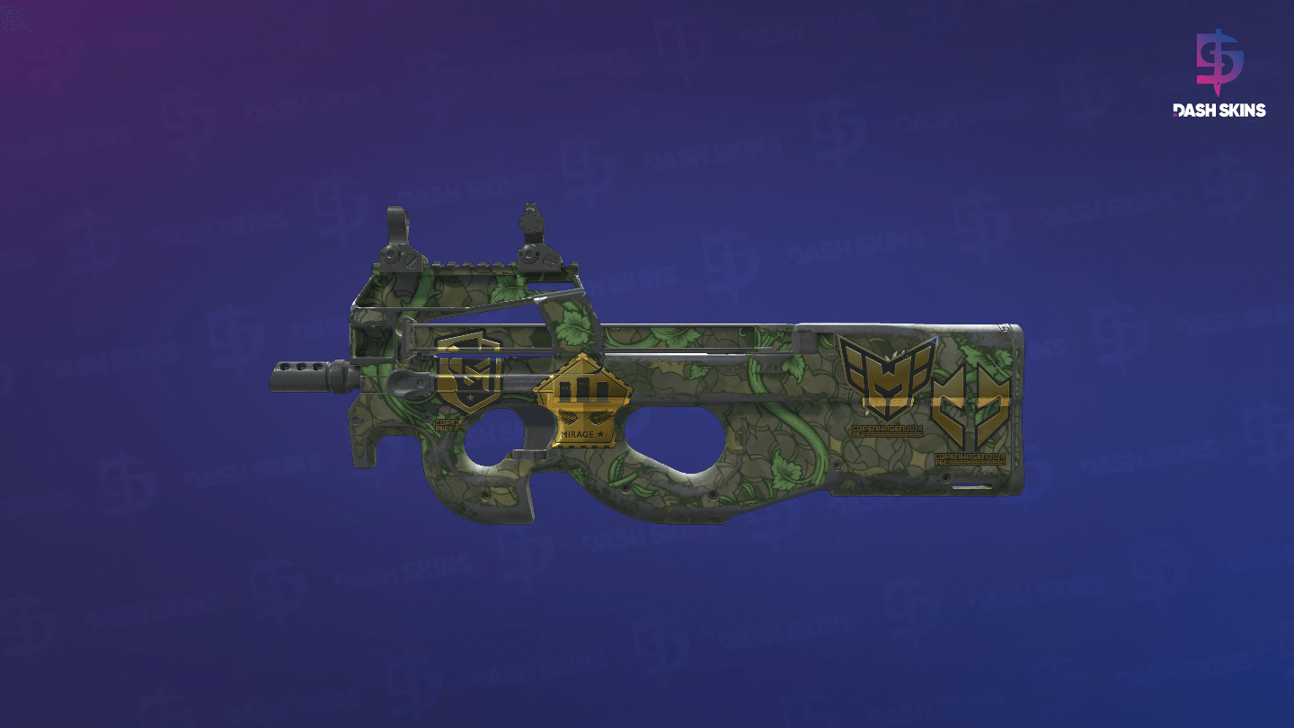 Souvenir P90 | Verdant Growth (Field-Tested) Screenshot Playside