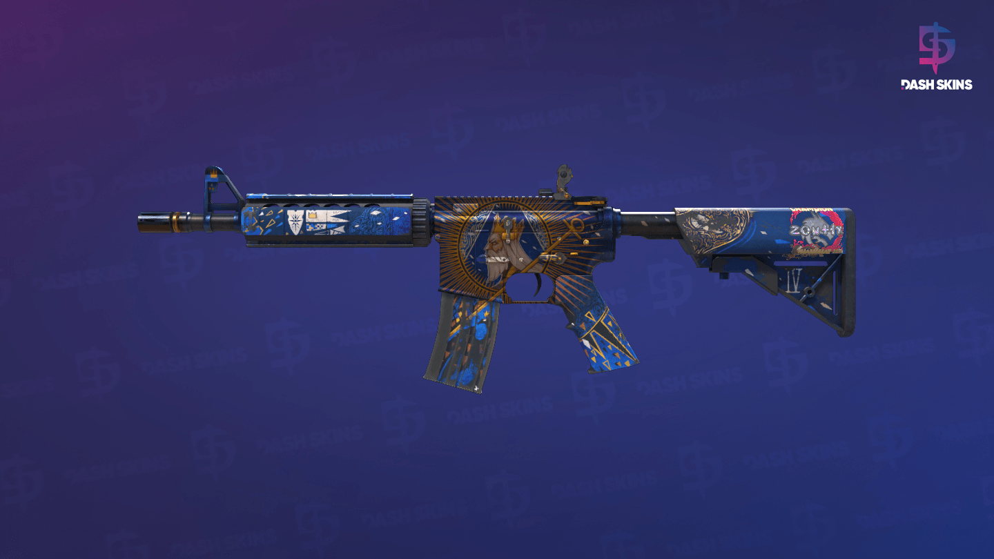 M4A4 | The Emperor (Well-Worn) Screenshot Playside