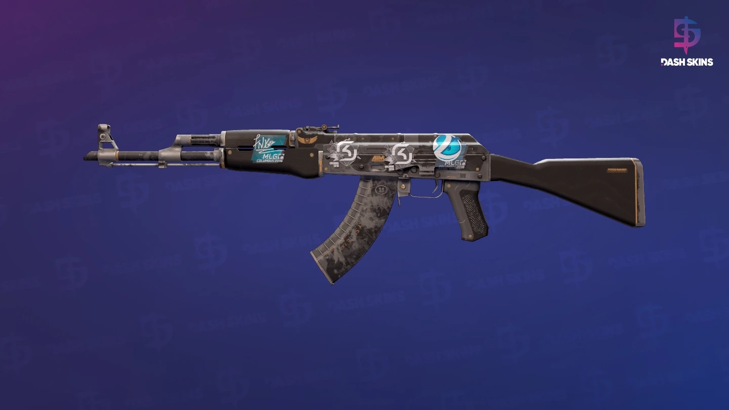 AK-47 | Elite Build (Well-Worn) Screenshot Playside