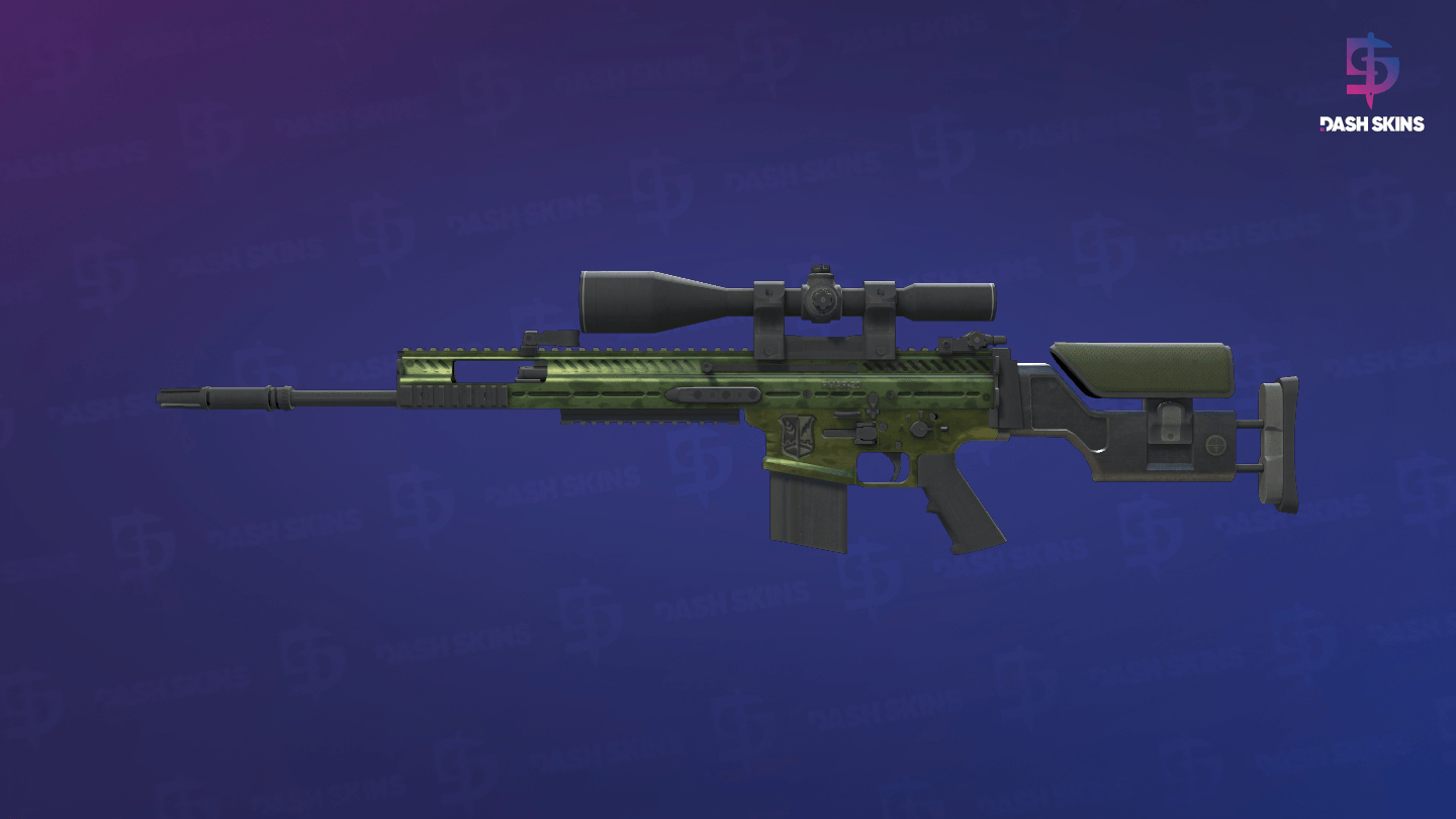 SCAR-20 | Green Marine (Field-Tested) Screenshot Playside