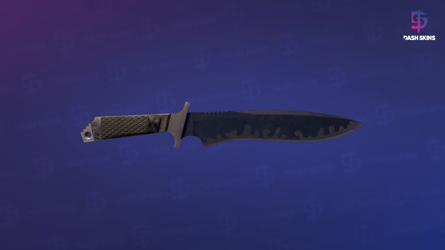★ Classic Knife | Blue Steel (Well-Worn) Screenshot Playside
