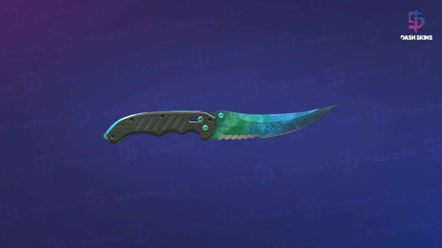 ★ Flip Knife | Gamma Doppler (Factory New) - Phase 3 Screenshot Playside