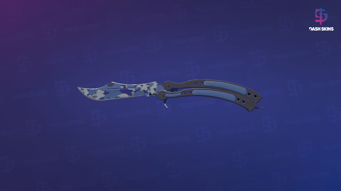 ★ Butterfly Knife | Bright Water (Field-Tested) Screenshot Playside