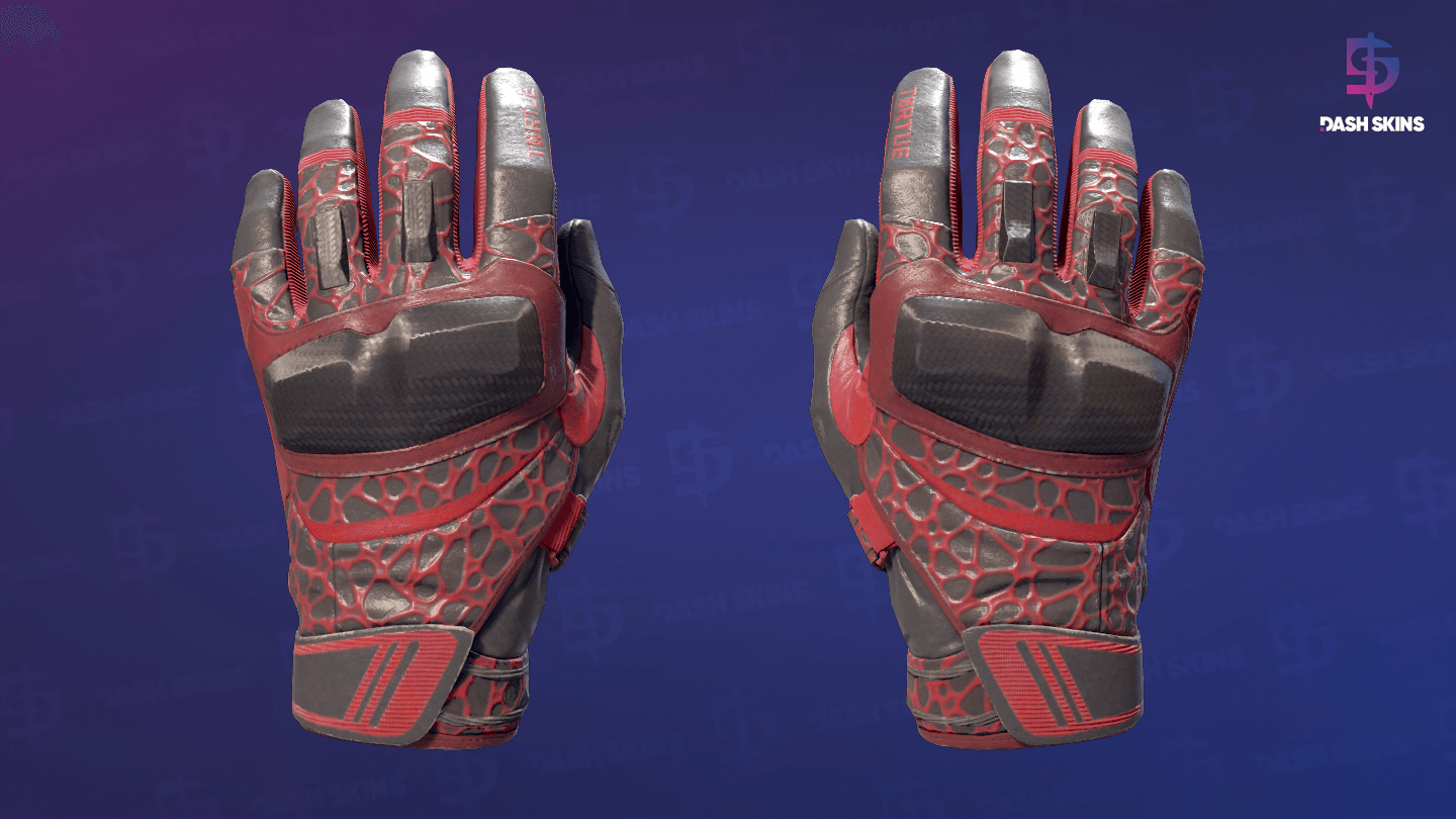★ Moto Gloves | Blood Pressure (Field-Tested) Screenshot Playside