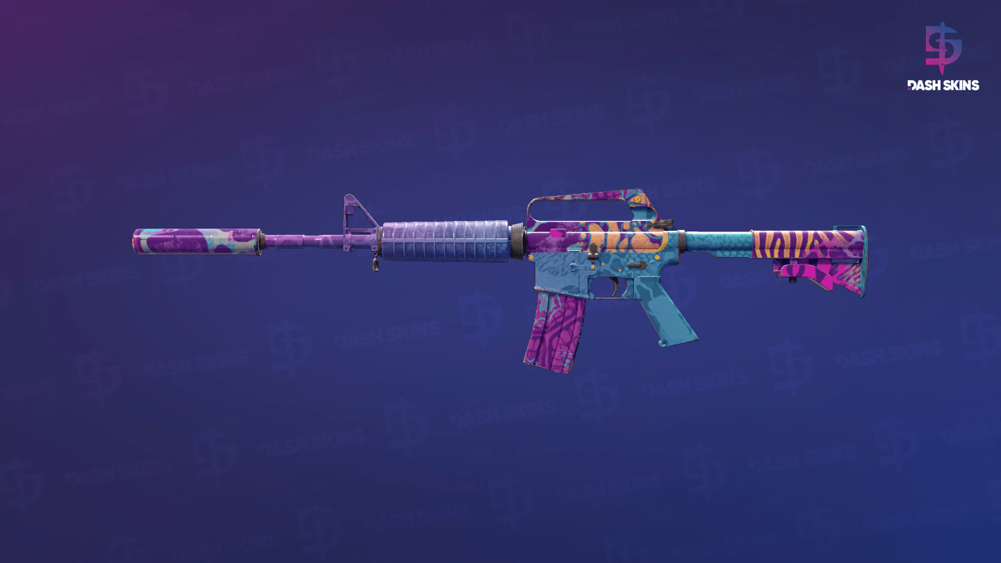 M4A1-S | Party Animal (Minimal Wear) Screenshot Playside