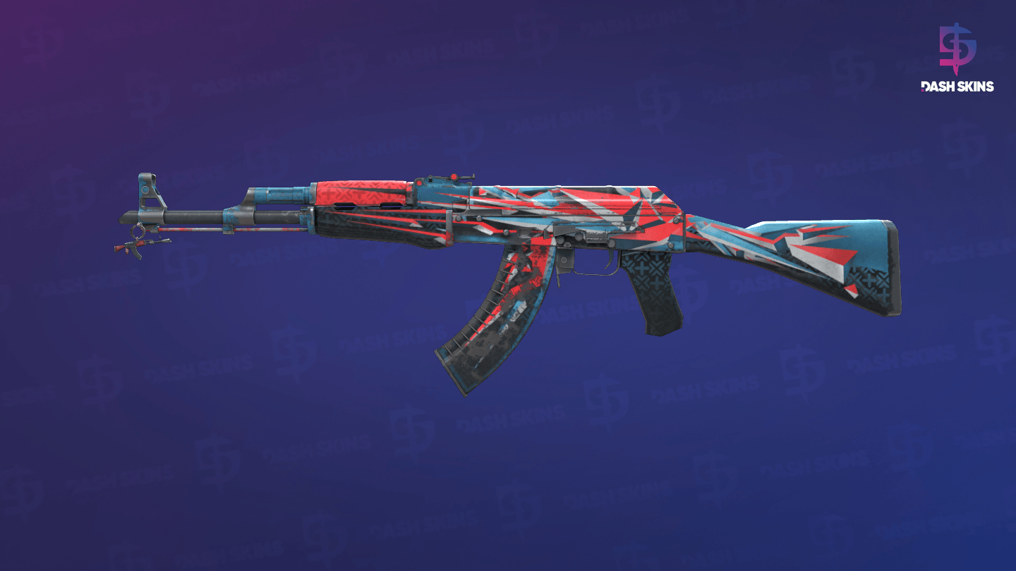 AK-47 | Point Disarray (Well-Worn) Screenshot Playside