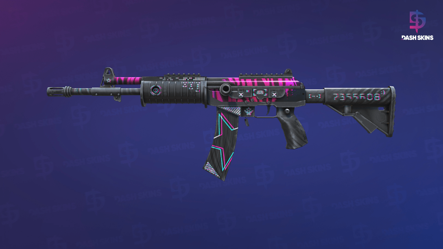 Galil AR | Chromatic Aberration (Well-Worn) Screenshot Playside