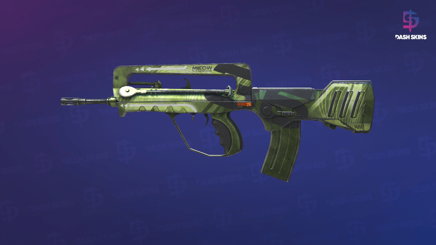 StatTrak™ FAMAS | Meow 36 (Factory New) Screenshot Playside