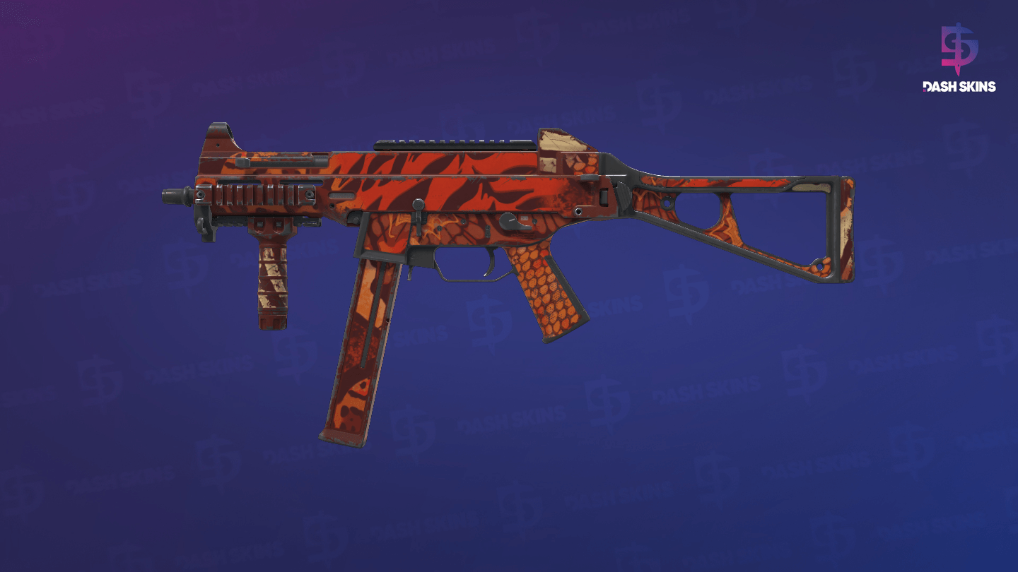 UMP-45 | Warm Blooded (Field-Tested) Screenshot Playside