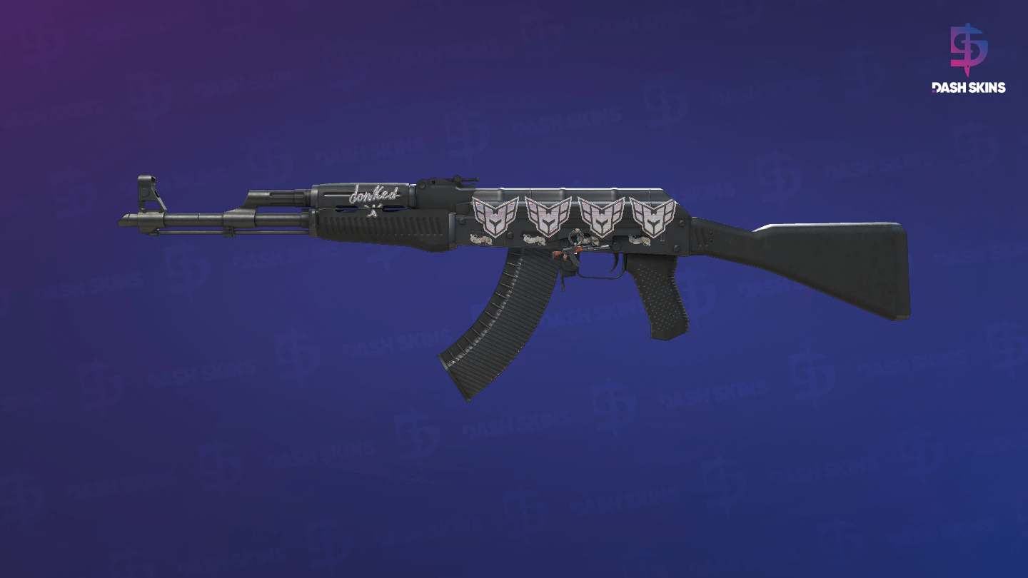 AK-47 | Slate (Well-Worn) Screenshot Playside