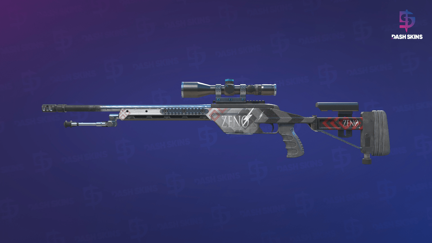 SSG 08 | Zeno (Well-Worn) Screenshot Playside