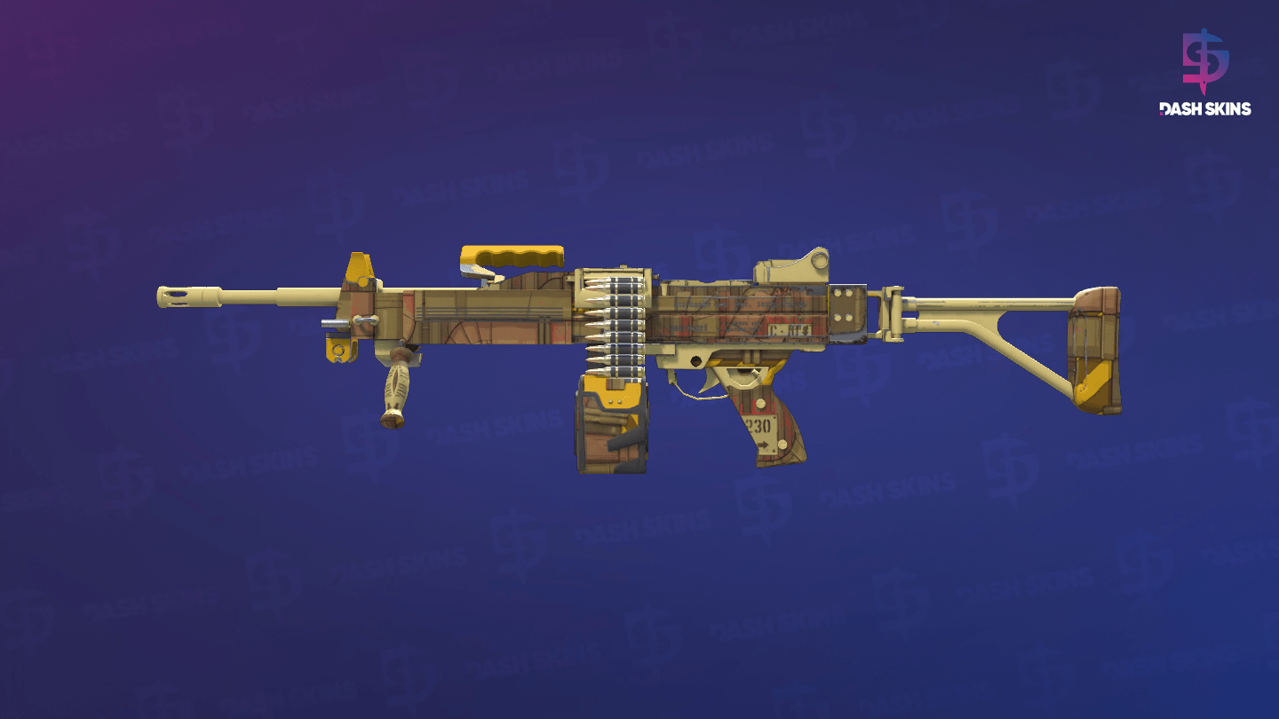 Negev | Bulkhead (Factory New) Screenshot Playside